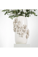 Floral White Ceramic Vase | Rivièra Maison Rose | Dutchfurniture.com