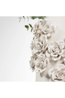 Floral White Ceramic Vase | Rivièra Maison Rose | Dutchfurniture.com