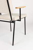 Gray Upholstered Dining Armchairs (2) | Zuiver Fellow | Dutchfurniture.com
