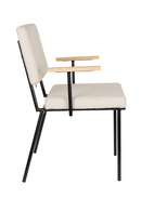 Gray Upholstered Dining Armchairs (2) | Zuiver Fellow | Dutchfurniture.com