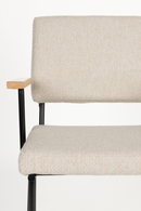 Gray Upholstered Dining Armchairs (2) | Zuiver Fellow | Dutchfurniture.com