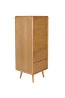 Wooden 4-Drawer Cabinet | Zuiver Rise | Dutchfurniture.com