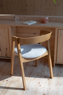Solid Ash Dining Chairs (2) | Zuiver Mads | Dutchfurniture.com