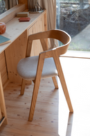 Solid Ash Dining Chairs (2) | Zuiver Mads | Dutchfurniture.com