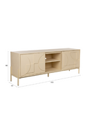 Oak Relief Sideboard | Zuiver Faces | Dutchfurniture.com