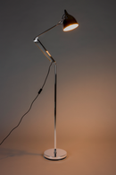 Chrome Adjustable Floor Lamp | Zuiver Reader | Dutchfurniture.com