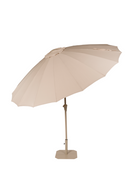 Stainless Steel Parasol Set | Zuiver Sunbrella Sunshine | Dutchfurniture.com