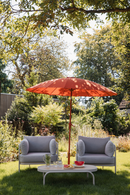 Stainless Steel Parasol Set | Zuiver Sunbrella Sunshine | Dutchfurniture.com