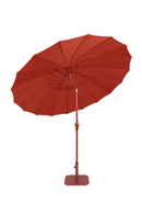 Stainless Steel Parasol Set | Zuiver Sunbrella Sunshine | Dutchfurniture.com