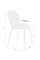 Minimalist Dining Chair Set (2) | Zuiver Bonnet | Dutchfurniture.com
