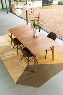 Lacquered Walnut Dining Table | Zuiver Glimps | Dutchfurniture.com