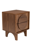 Oak Bedside Table | Zuiver Groove | Dutchfurniture.com