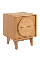 Oak Bedside Table | Zuiver Groove | Dutchfurniture.com