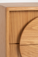 Oak Bedside Table | Zuiver Groove | Dutchfurniture.com