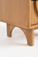 Oak Bedside Table | Zuiver Groove | Dutchfurniture.com