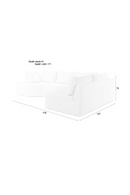 Modern Right Modular Sofa | Zuiver Prosper  | Dutchfurniture.com
