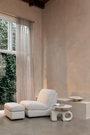 Off-White Outdoor Lounge Chair | Zuiver Mississippi | Dutchfurniture.com