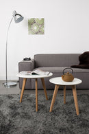 White Nesting End Tables | DF Bodine | Dutchfurniture.com