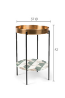 Tray Top End Table | Bold Monkey Another Marble | DutchFurniture.com