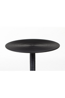 Black Round Pedestal Side Table | Bold Monkey Hypnotising | DutchFurniture.com