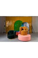 Upholstered Ochre Swivel Chair | Bold Monkey Sassy Granny | DutchFurniture.com