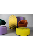 Curved Orange Lounge Chair | Bold Monkey So Curvy | DutchFurniture.com