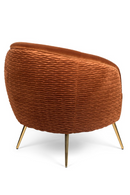 Curved Orange Lounge Chair | Bold Monkey So Curvy | DutchFurniture.com