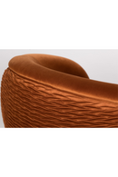 Curved Orange Lounge Chair | Bold Monkey So Curvy | DutchFurniture.com