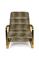 Panther Patterned Recliner Chair | Bold Monkey Relax Like Chandler | Dutchfurniture.com