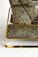 Panther Patterned Recliner Chair | Bold Monkey Relax Like Chandler | Dutchfurniture.com