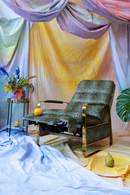 Panther Patterned Recliner Chair | Bold Monkey Relax Like Chandler | Dutchfurniture.com