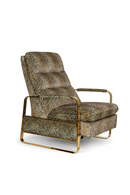 Panther Patterned Recliner Chair | Bold Monkey Relax Like Chandler | Dutchfurniture.com