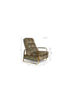 Panther Patterned Recliner Chair | Bold Monkey Relax Like Chandler | Dutchfurniture.com