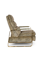 Panther Patterned Recliner Chair | Bold Monkey Relax Like Chandler | Dutchfurniture.com