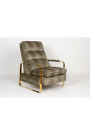 Panther Patterned Recliner Chair | Bold Monkey Relax Like Chandler | Dutchfurniture.com