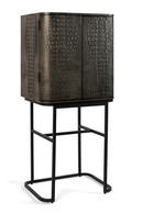 Crocodile Skin Bar Cabinet | Bold Monkey Ava Morgana | Dutchfurniture.com