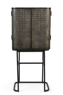 Crocodile Skin Bar Cabinet | Bold Monkey Ava Morgana | Dutchfurniture.com