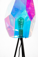 Holographic Shade Floor Lamp | Bold Monkey Diamond Dear | Dutchfurniture.com