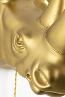 Animal Head Wall Lamp | Bold Monkey Mind Your Own Rhino | Dutchfurniture.com