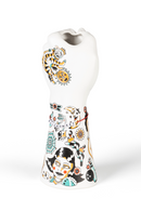 Handpainted Ceramic Fist Vase | Bold Monkey Liberty Matters | Dutchfurniture.com