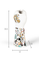 Handpainted Ceramic Fist Vase | Bold Monkey Liberty Matters | Dutchfurniture.com