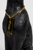 Art Deco Candle Holder | Bold Monkey Proudly Crowned Panther | Dutchfurniture.com