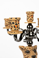 Art Deco Candle Holder | Bold Monkey Proudly Crowned Panther | Dutchfurniture.com