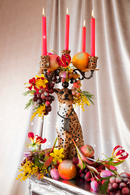 Art Deco Candle Holder | Bold Monkey Proudly Crowned Panther | Dutchfurniture.com