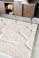 White Wool Blend Rug | By-Boo Kala | Dutchfurniture.com