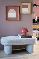 Upholstered Oval Bench | By-Boo Rama | Dutchfurniture.com