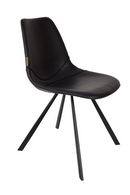 Leather Upholstered Dining Chairs (2) | Dutchbone Franky | Dutchfurniture.com