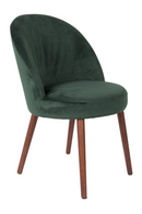 Green Velvet Dining Chairs (2) | Dutchbone Barbara | Oroatrade.com