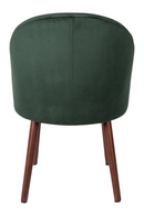 Green Velvet Dining Chairs (2) | Dutchbone Barbara | Oroatrade.com