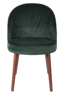 Green Velvet Dining Chairs (2) | Dutchbone Barbara | Oroatrade.com